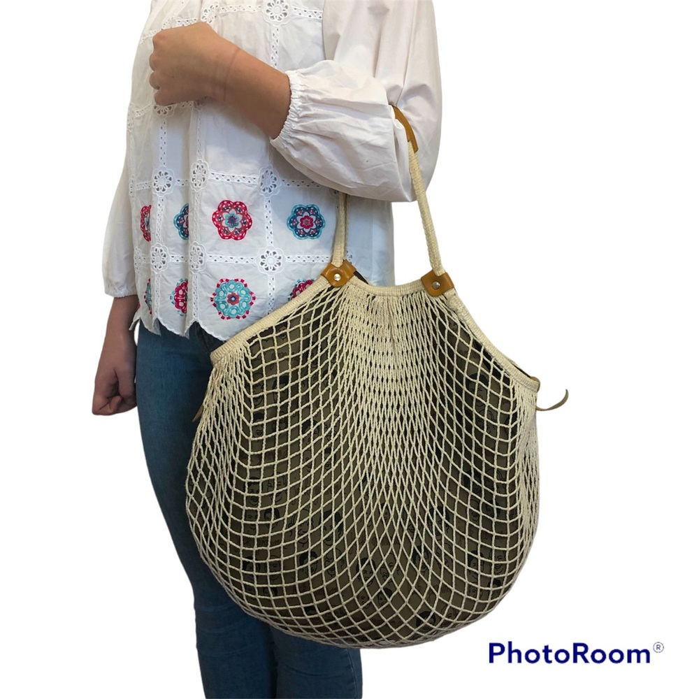 Jack Gommes Netted Shopping Bag/Tote/Large